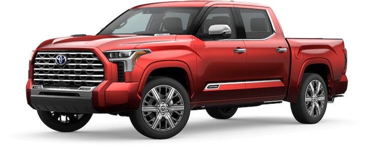 2022 Toyota Tundra Capstone in Supersonic Red | Phillips Toyota in Leesburg FL