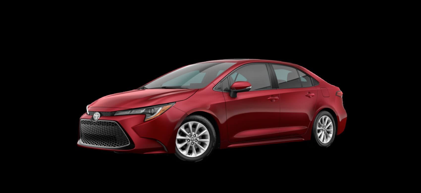 2022 Toyota Corolla XLE in Red