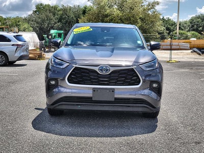 2022 Toyota Highlander Hybrid LE