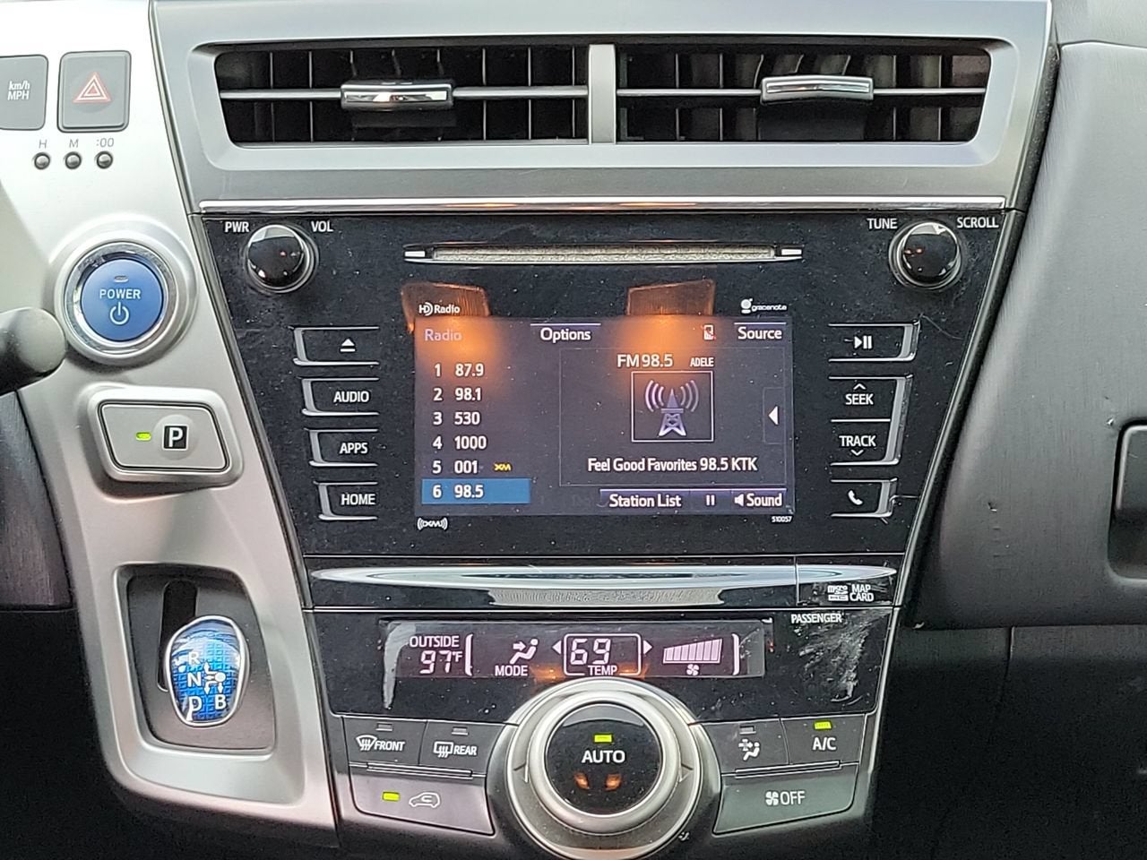 2015 Toyota Prius v Three