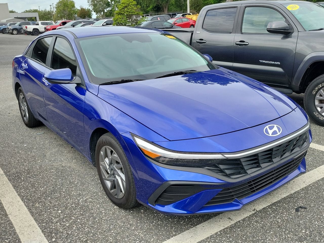 2025 Hyundai Elantra Hybrid Blue