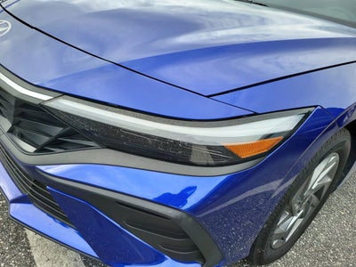 2025 Hyundai Elantra Hybrid Blue