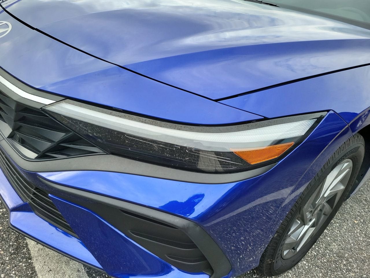 2025 Hyundai Elantra Hybrid Blue