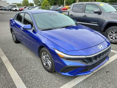 2025 Hyundai Elantra Hybrid Blue