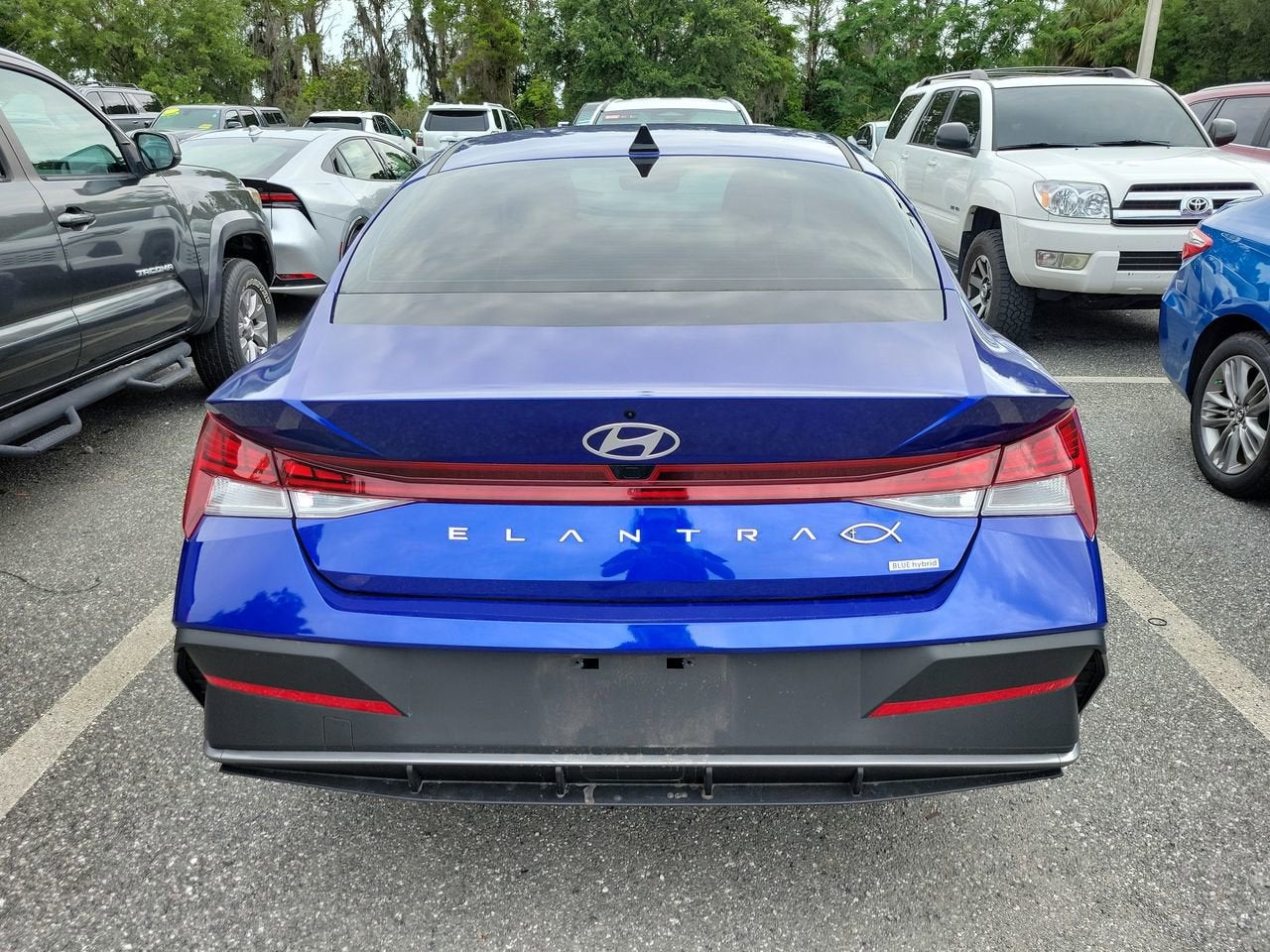 2025 Hyundai Elantra Hybrid Blue
