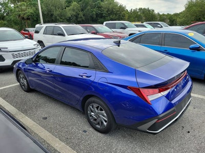 2025 Hyundai Elantra Hybrid Blue