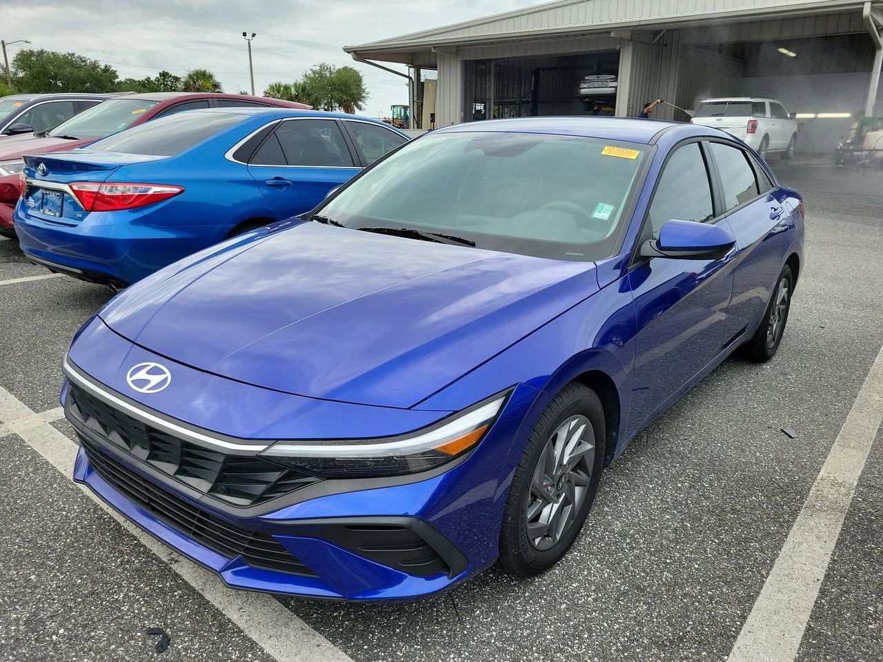 2025 Hyundai Elantra Hybrid Blue