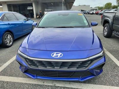2025 Hyundai Elantra Hybrid Blue