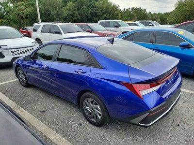 2025 Hyundai Elantra Hybrid Blue