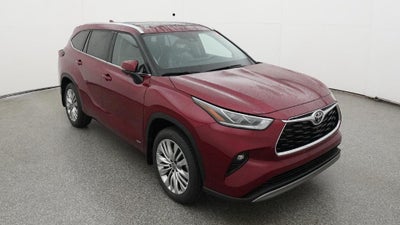 2026 Toyota Highlander Hybrid Hybrid Platinum