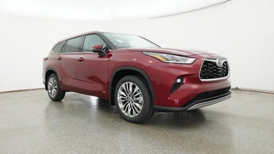 2026 Toyota Highlander Hybrid Hybrid Platinum