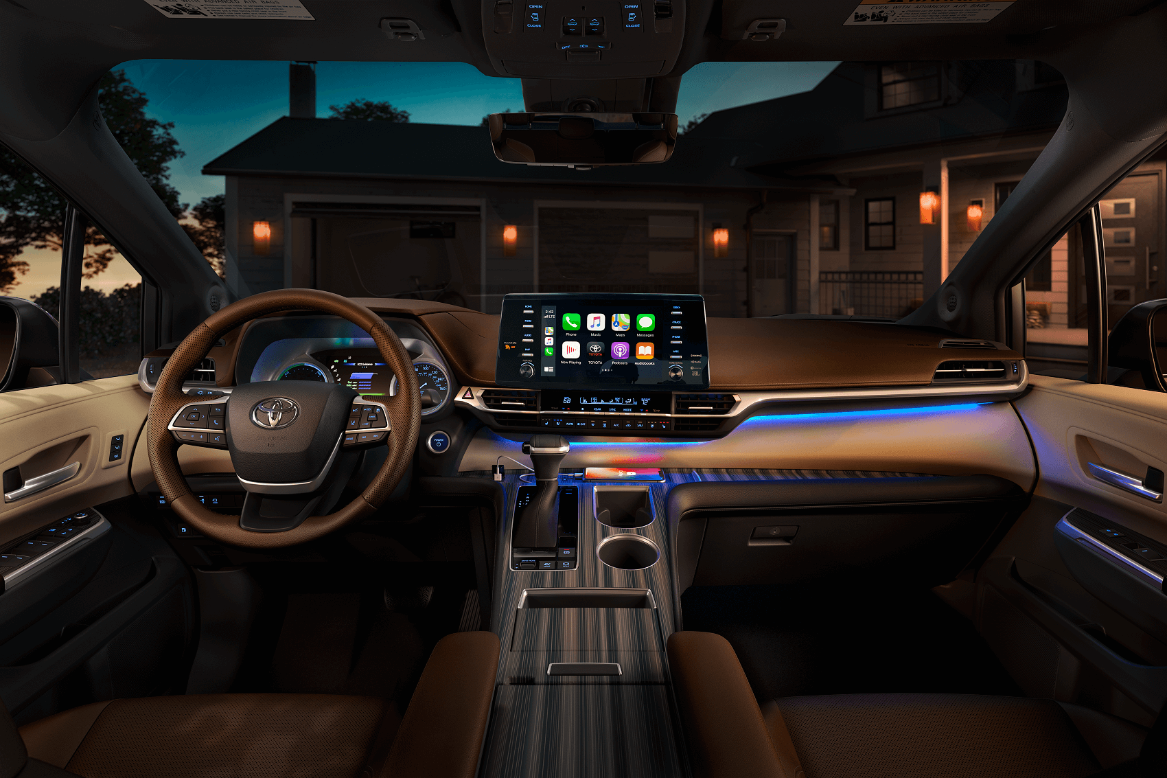 Toyota Sienna Interior Technology