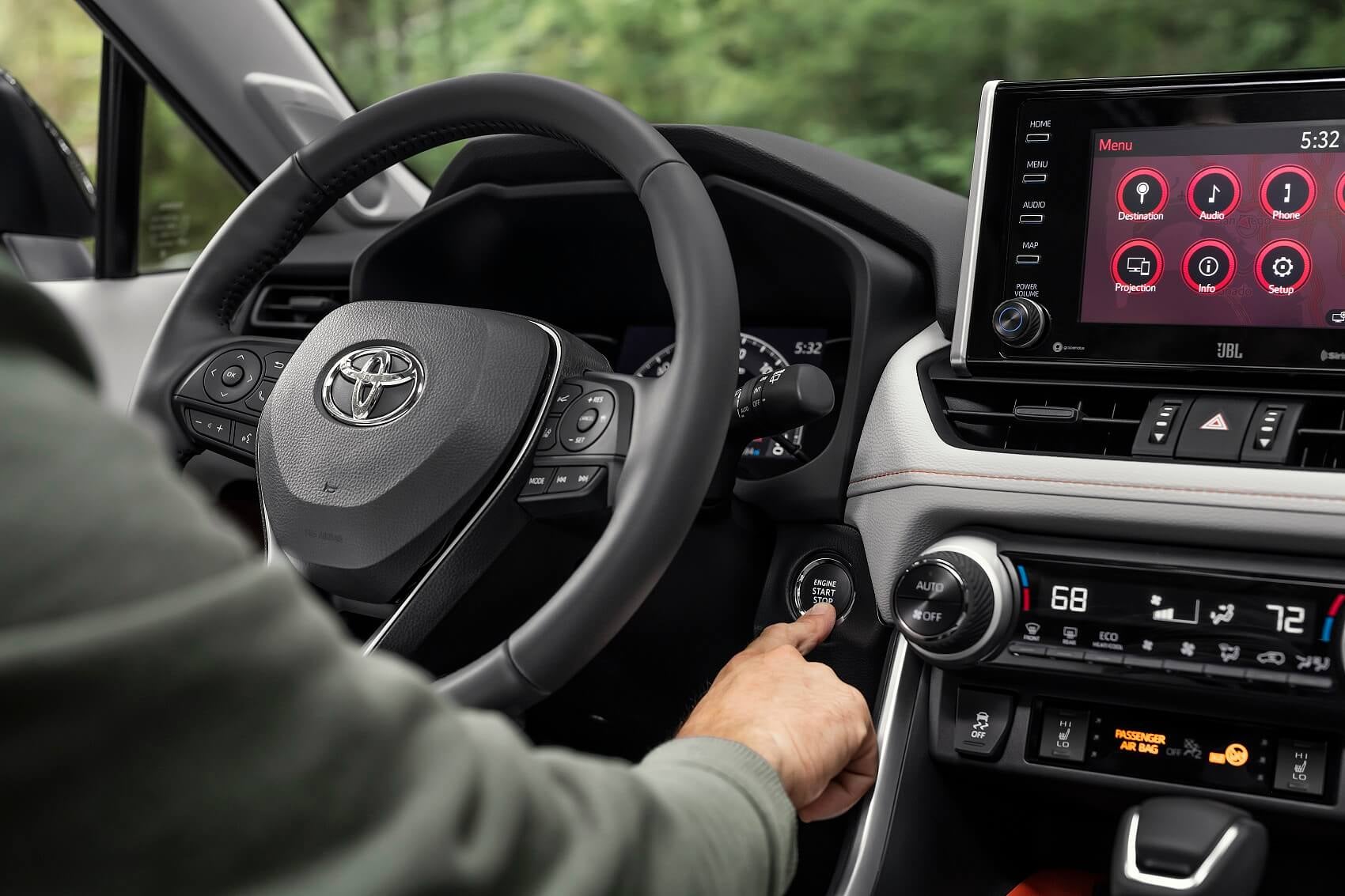 2022 Toyota RAV4 Interior Tech