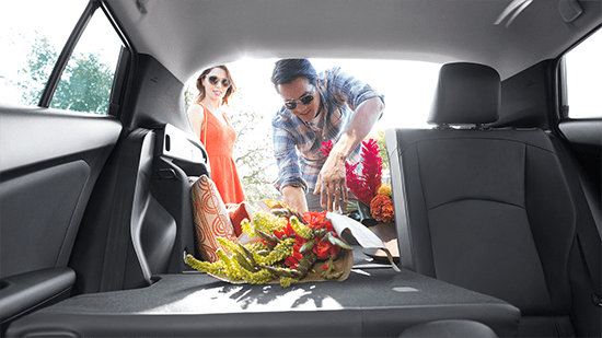 60/40 split rear seats