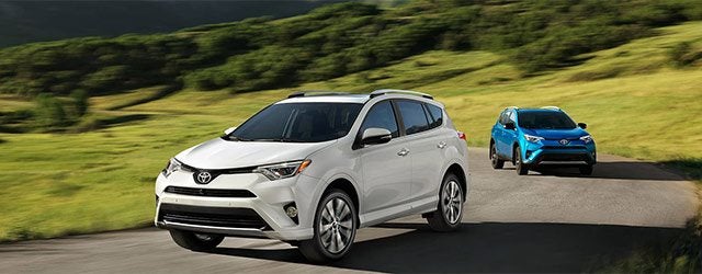 2017 Toyota RAV4 Platinum AWD and SE Hybrid
