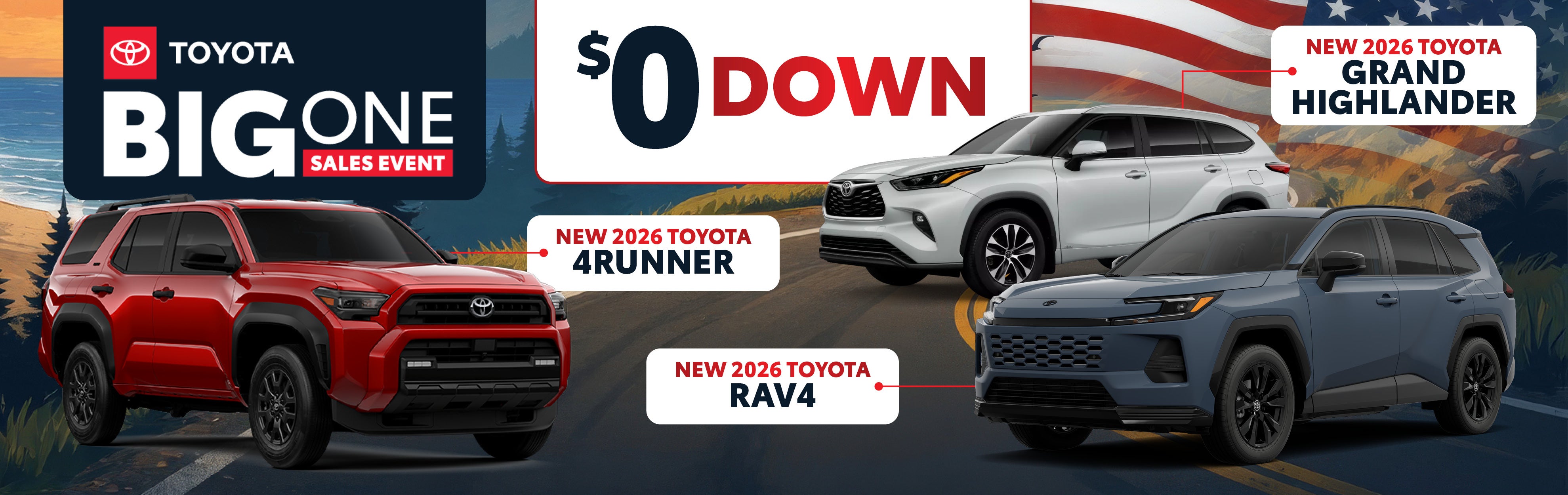RAV4, Grand Highlander & 4Runner