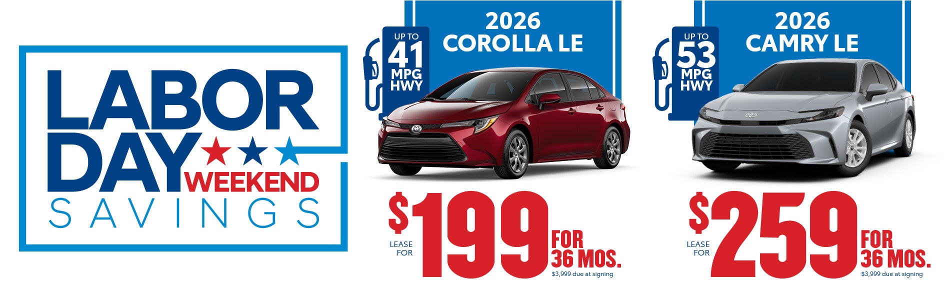 2026 Corolla / Camry 