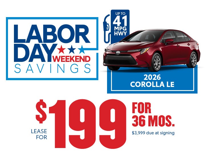 2026 COROLLA