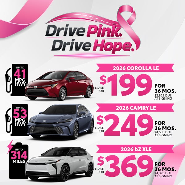 2026 Corolla, Camry, bZ